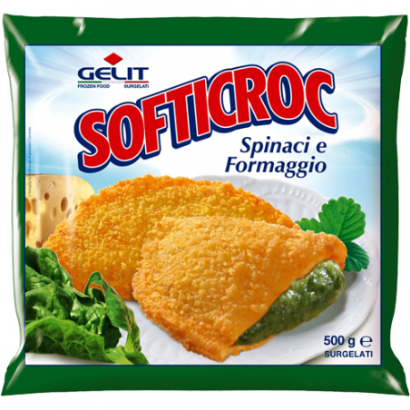 Softicroc spinaci e formaggio 500gr