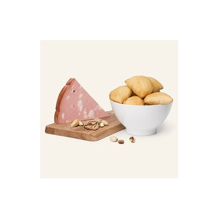 Calzoncelli mortadella pistacchio 400gr