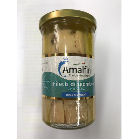 Filetto di sgombro 250gr olio di oliva